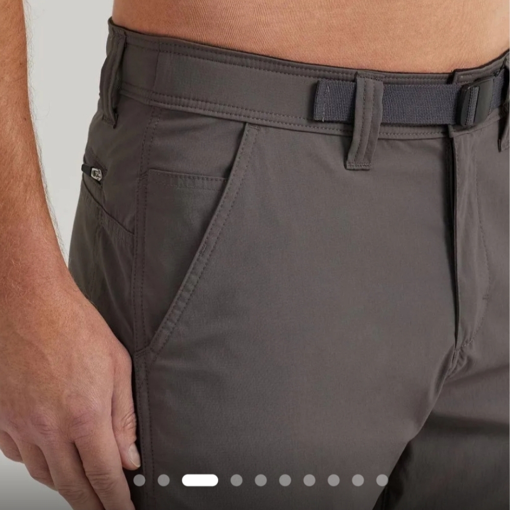 Wrangler Men's ATG Convertible Trail Tapered Jogger Pants - Pavement - Picture 3 of 9